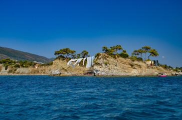 Zakynthos August 2024, amazing multicolored and surprising landscapes, Cameo island