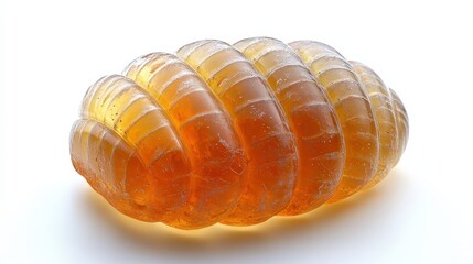 High-Quality Realistic Mitochondrion Product Photography Isolated Against White Background