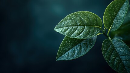 Vibrant Chloroplast Isolated in Ultra-Realistic High-Quality Product Photography