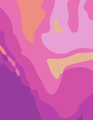 abstract background with untidy flalt abstract background for poster and bannerwaves Illustration