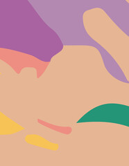 flalt abstract background for poster and banner