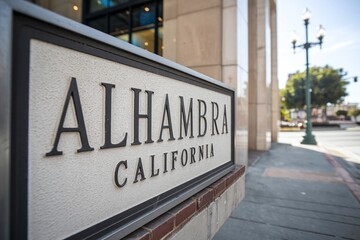 Obraz premium Alhambra California, Alhambra, California, Alhambra CA 