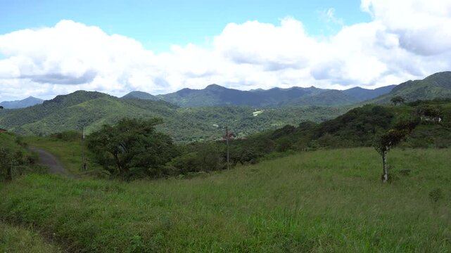 Landscape with clouds Valle de Anton