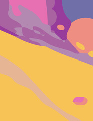 flalt abstract background for poster and banner