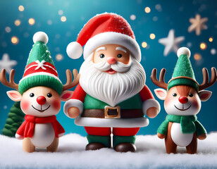 Christmas toy display