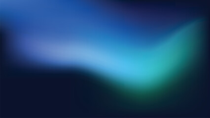 Abstract blue mesh gradient background with copy space. Vector illustration