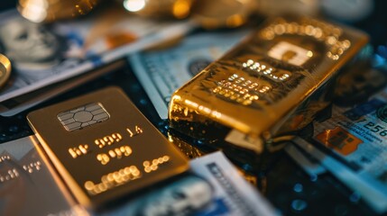 Gold Bullion and Credit Card