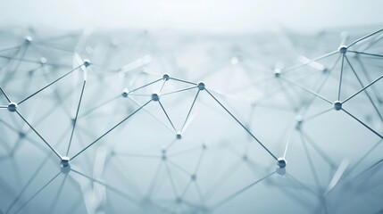 Digital Technology Future Internet Network - a futuristic and innovative visual. The white background emphasizes the connectivity and modernity of the digital network.