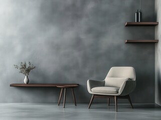 Fototapeta premium Minimalist Living Space