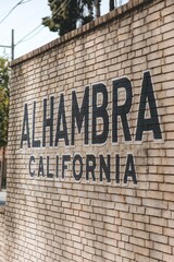 Obraz premium Alhambra California, Alhambra, California, Alhambra CA 