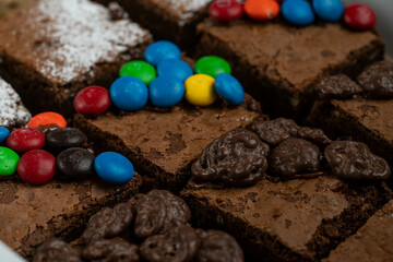 chocolate cake with chocolate