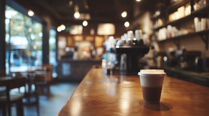 A Cozy Cafe Shop