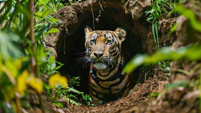 A zookeeper discovers a secret underground tunnel system within the zoo that leads to a hidden animal sanctuary.