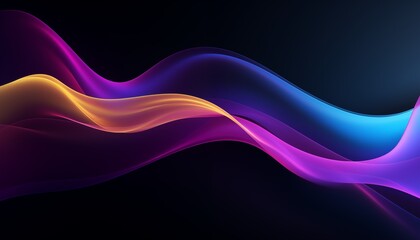 abstract purple colorful smoke wave