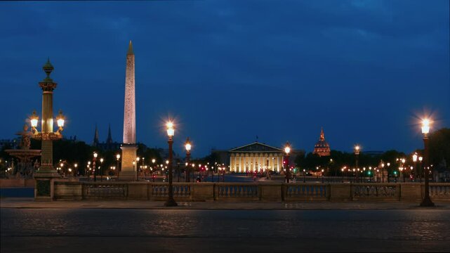 Place de la Concorde / Assembl&eacute;e Nationale / D&ocirc;me des Invalides / Paris / France