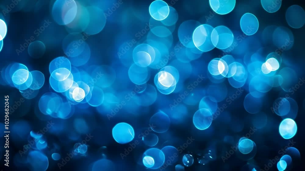 Poster blue bokeh lights create a stunning backdrop for any design project