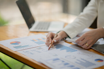 close up of business people shaking hands
