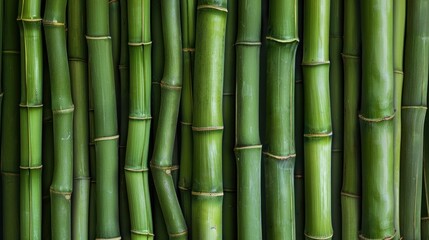 Fototapeta premium Green Bamboo Forest Texture