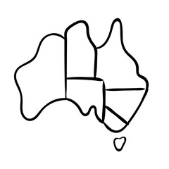 Australia map