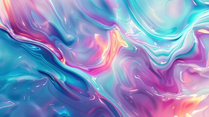 Obraz premium Abstract Swirling Colors