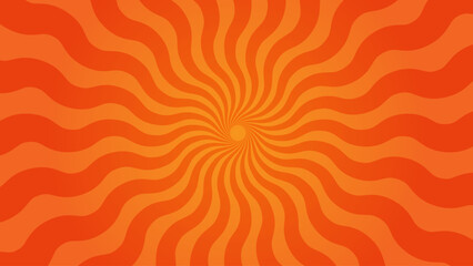 Orange swirl background design. vector illustration for swirl design