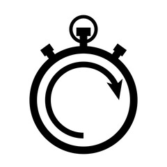 Stopwatch logo design PNG