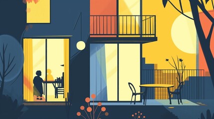 Obraz premium colorful painting for wallpaper