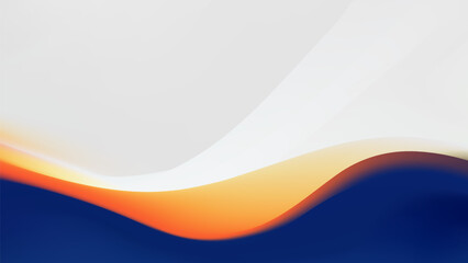 Abstract Gradient Background with Wavy Lines