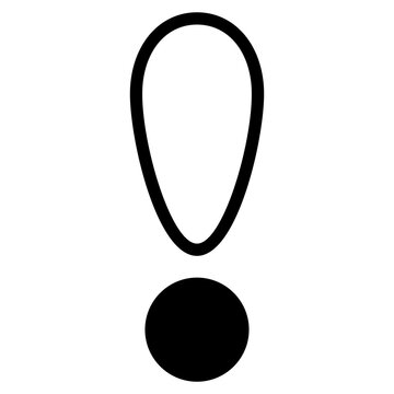 recommend clip art: exclamation mark