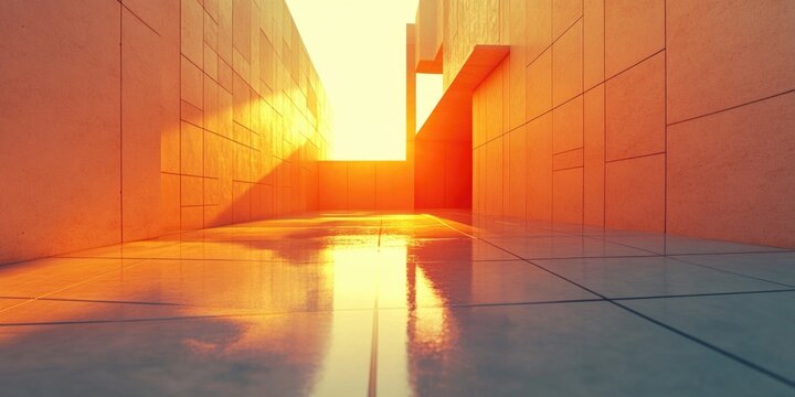 Radiant Architectural Pathway