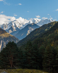 landscape in the mountains