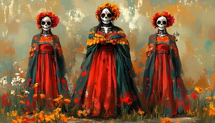 a group of women wearing clothing

