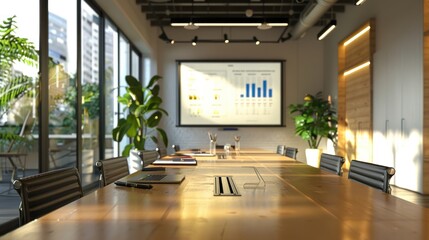 Modern Conference Room Interior