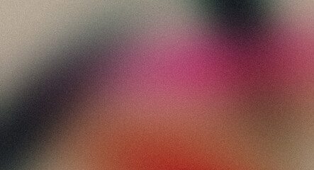 Pink orange green gray grainy noisy gradient background smooth textured header banner poster backdrop design, copy space
