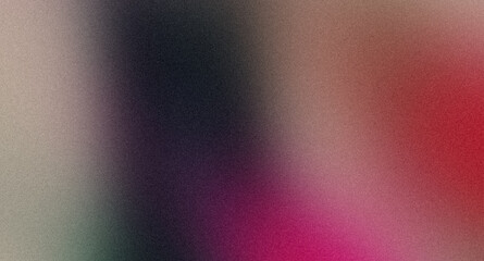 Pink red purple green gray grainy noisy gradient background smooth textured header banner poster backdrop design, copy space