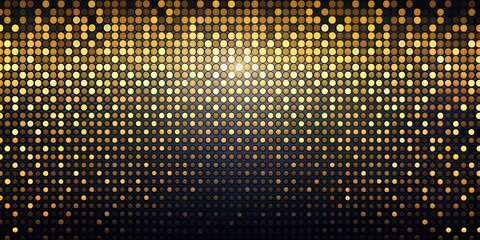 Abstract background with golden dots on a dark background, gold, dots, shimmer, elegant, luxury, shiny, metallic