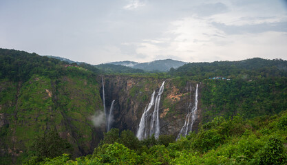 Jog is a village located in Shivamogga district of Karnataka state, India. The Jog Falls is near this village