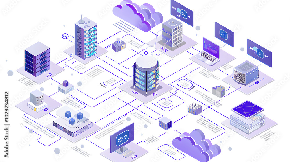 Poster virtualization architecture diagram: a detailed diagram illustrating the architecture of virtualizat