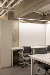 A simple and creative office interior design