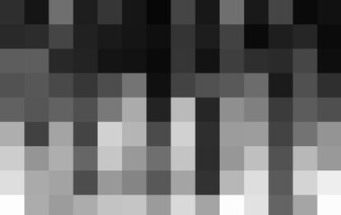 Vintage halftone monochrome geometric texture background. Abstract black and white square Texture. Abstract halftone illustration pattern. Vintage texture