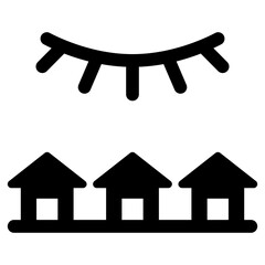 고요한 마을 아이콘