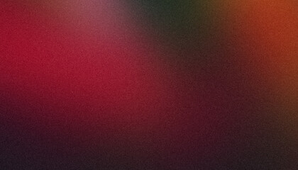 Grainy gradient background, red green abstract noise texture banner backdrop design, copy space