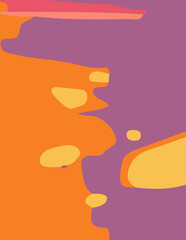 abstract background with untidy waves Illustration