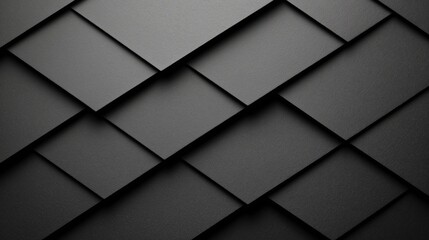 Textured black geometric pattern for background design