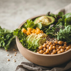 Vibrant Buddha Bowl: A Wholesome Nourishing Meal