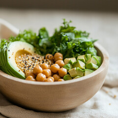 Vibrant Buddha Bowl: A Wholesome Nourishing Meal