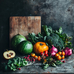Autumn Harvest: Organic Veggie Medley