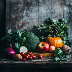Autumn Harvest: Organic Veggie Medley