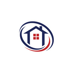 House icon Vector simple flat logo