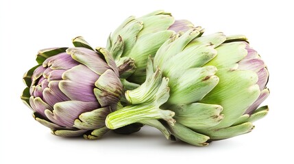 Fototapeta premium Fresh Green Artichokes